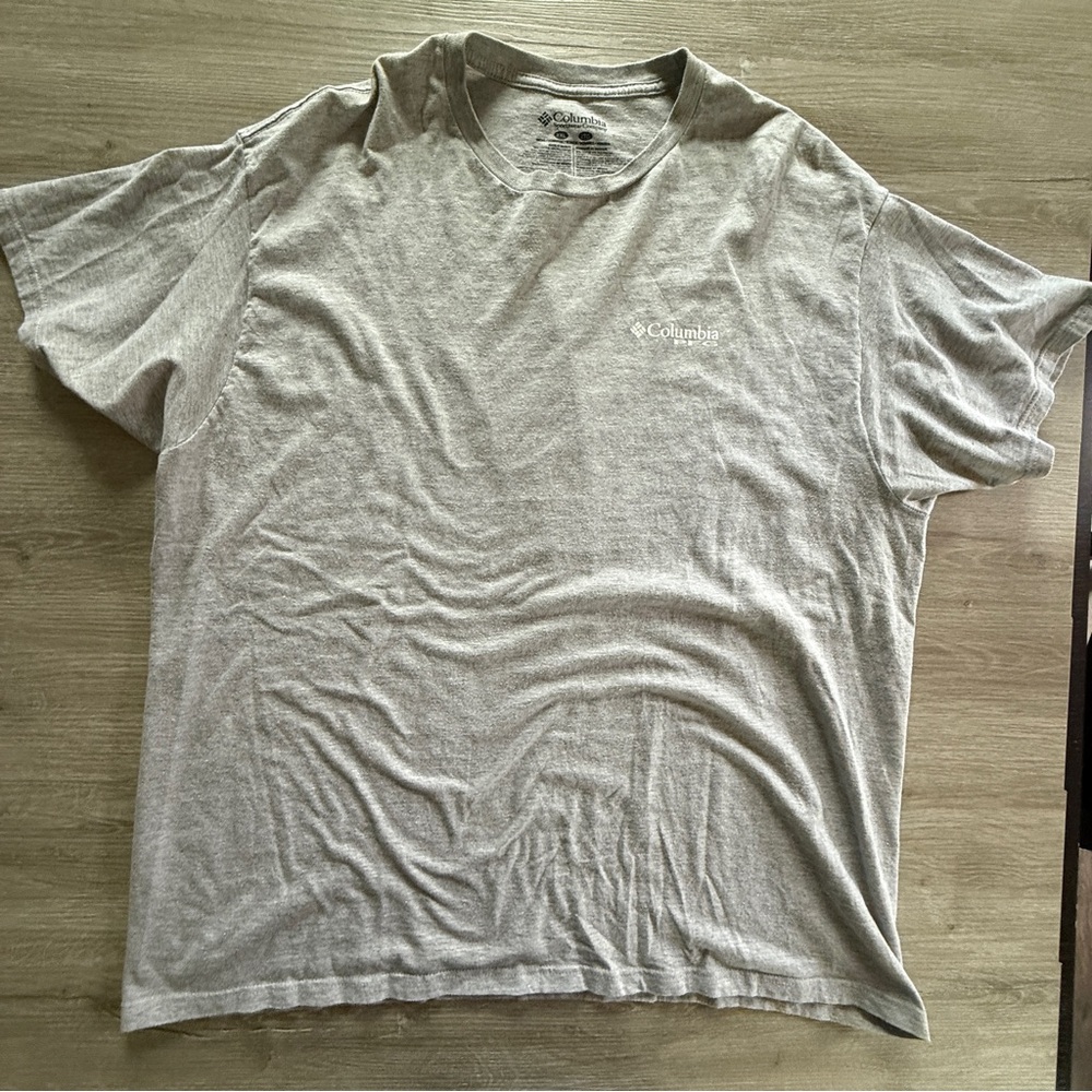 Men’s Columbia PFG Graphic T-Shirt | Short Sleeve | Size 2XL | Grey